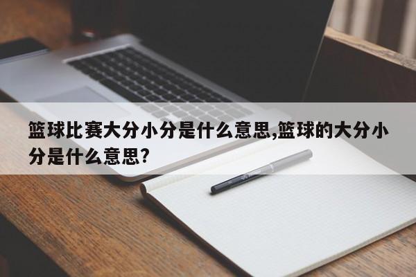 篮球比赛大分小分是什么意思,篮球的大分小分是什么意思?